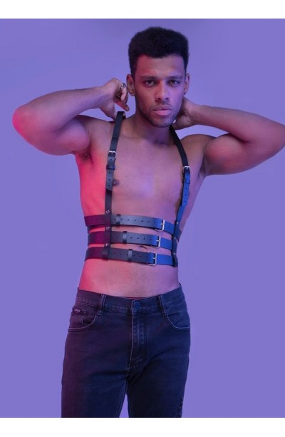 Erkek Dansçı Kostümü, Clubwear, Techno Party Giyim - APFTM17