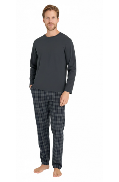 9273-kly 0 yaka pijama takımı