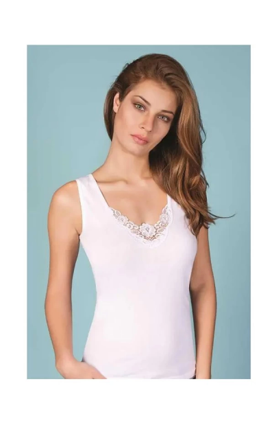 berrak kadın güpürlü genis askı atlet