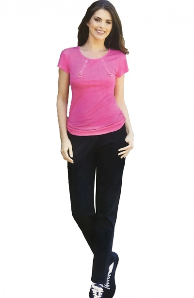 Berrak Kadın için Pijama Takımı Fuşya Renk 5421