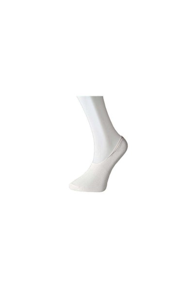 Beyaz Kadın Babet Çorap 3 çift