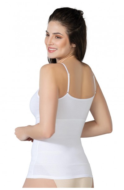 BEYAZ MI Emay 1401 Modal Cotton Kadın Atlet Korse