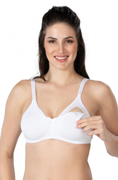 BEYAZ MI Emay 1421 Modal Cotton Emzirme Sütyen