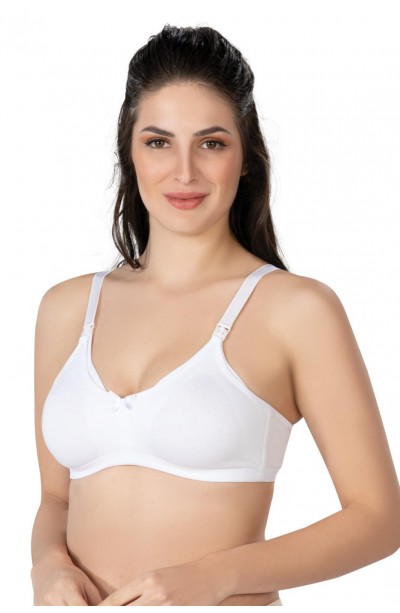 BEYAZ MI Emay 1421 Modal Cotton Emzirme Sütyen