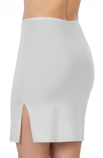 BEYAZ MI Emay 1438 Modal Cotton Midi Jupon