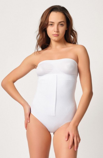 BEYAZ MI Emay 2088 Önden Agraflı Slip Korse