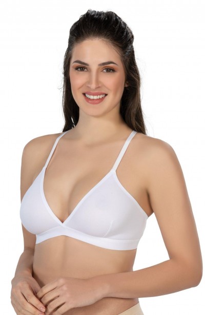 BEYAZ MI Emay 2809 Lazer Kesim Yapıştırma İz Ypmz Sütyen