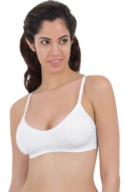 BEYAZ MI Emay 4020 Pedli İnce Askılı Büstiyer