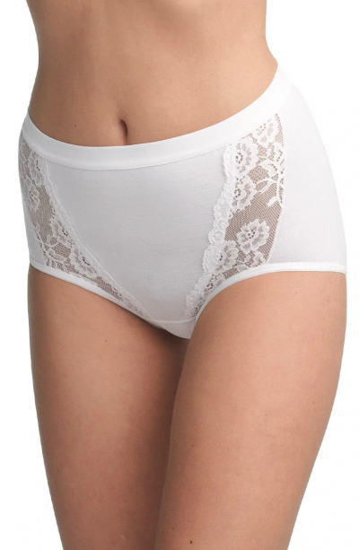 Black Spade Kadın Slip Private Lace Maxi 1316