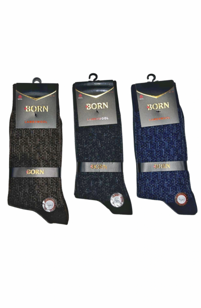 Born Erkek Yün Çorap (Lamswool)