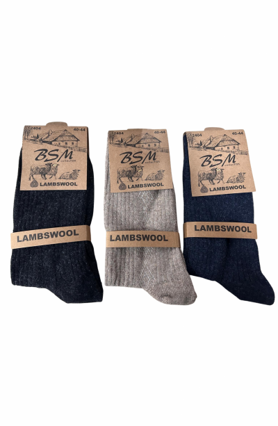 BSM Lamswool Kışlık Erkek Çorap 8 Adet