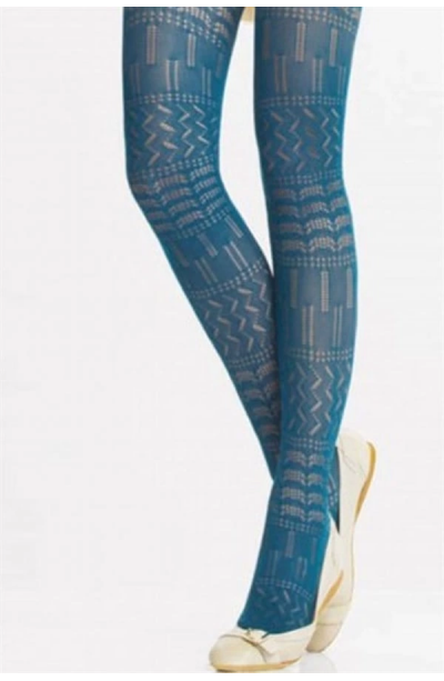 Daymod Daisy File Desenli Kadın Külotlu Çorap