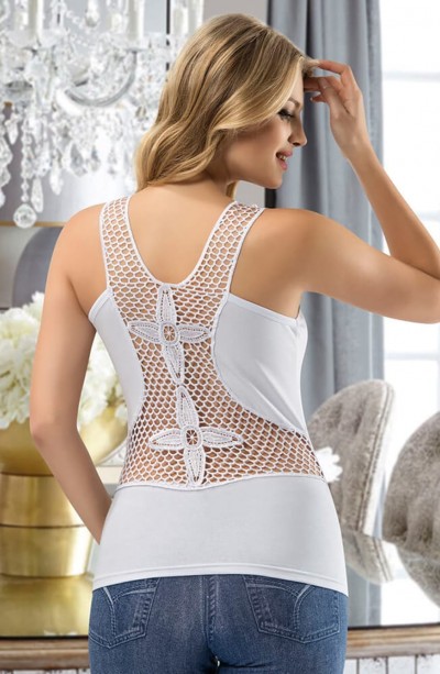 Derya Kurşun Arka Güpürlü Kadın Atlet 171