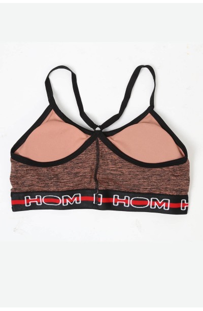 Derya Kurşun Basic Desenli Pedli Büstiyer 529KHV