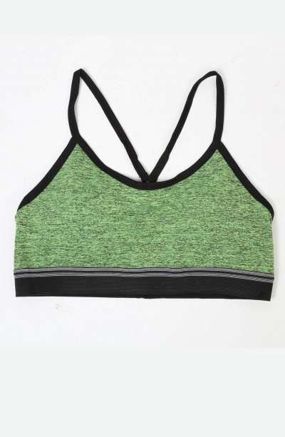 Derya Kurşun Basic Desenli Pedli Büstiyer 529YSL