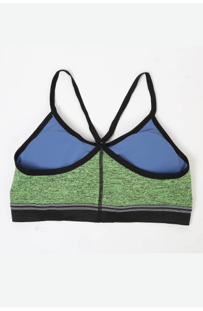 Derya Kurşun Basic Desenli Pedli Büstiyer 529YSL