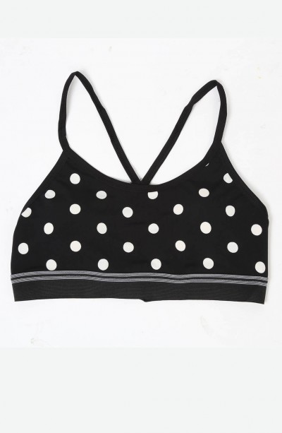 Derya Kurşun Basic Desenli Pedli Büstiyer 529SP