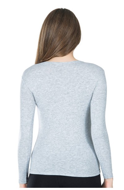 Derya Kurşun Bisiklet Yaka Uzun Kol Kadın Tişört 244