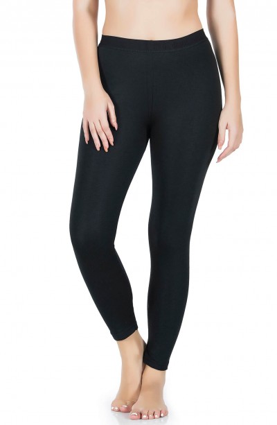 Derya Kurşun Düz Uzun Kadın Tayt 423