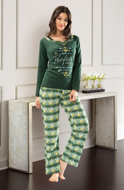 Derya Kurşun Kadın Pijama Takım 857