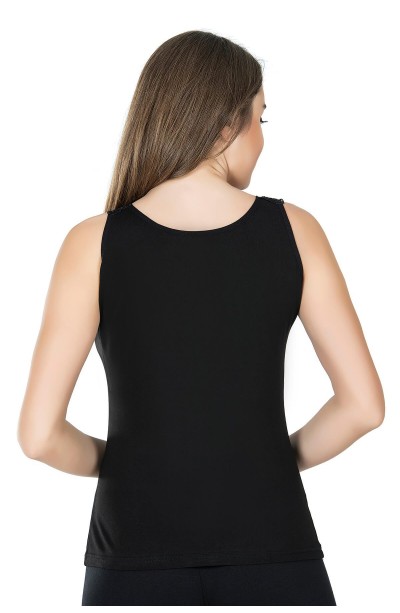 Derya Kurşun Sıfır Kol Güpürlü Kadın Atlet 298