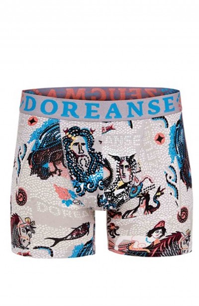 Doreanse Erkek Modal Baskılı  Boxer 1806