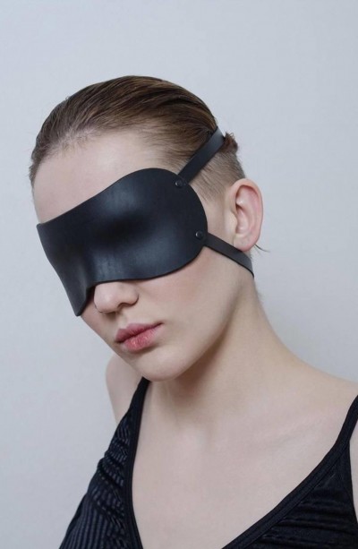 Düz Siyah Maske Veya Uyku Gözlüğü 700917