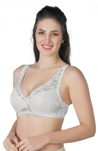 EKRU MI Emay 188 B Pedli Dantelli Telli Toparlayıcı Sütyen