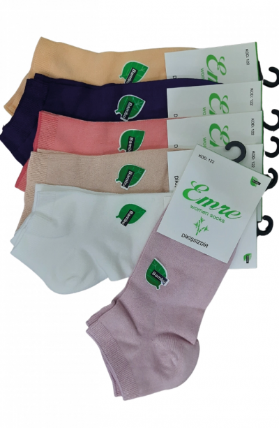 Emre Bambu Dikişsiz Kadın Patik 122