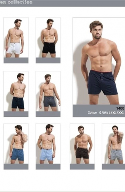Erdem Erkek Penye Boxer 1400
