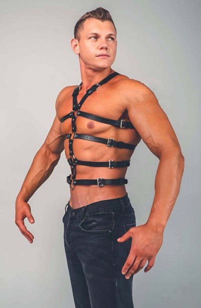 Erkek Fantazi Giyim Gay Harness - APFTM54