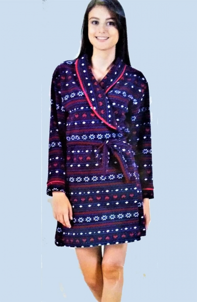 Estiva Bayan Polar Sabahlık Lacivert XL 17329