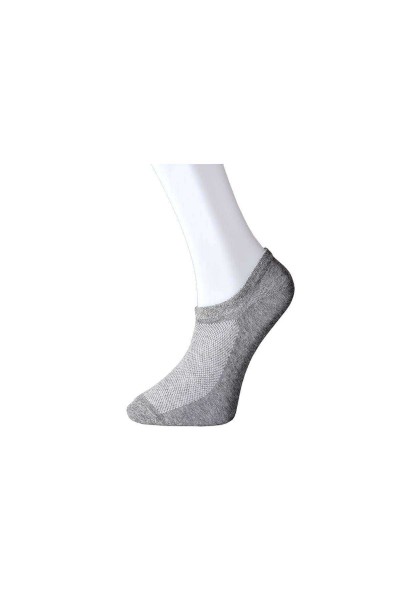 Gri Erkek Görünmez Çorap 15 çift