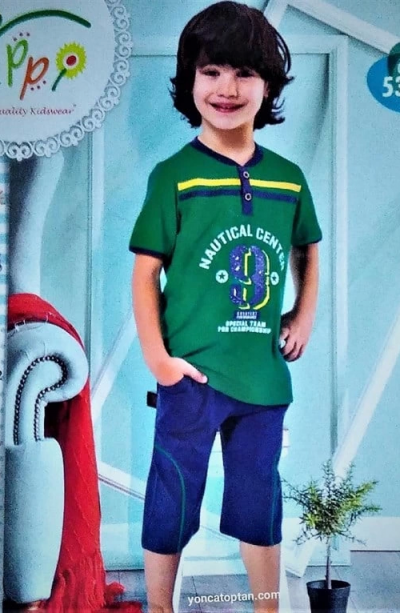 Hmd Erkek Çocuk  Pijama Takım 5326
