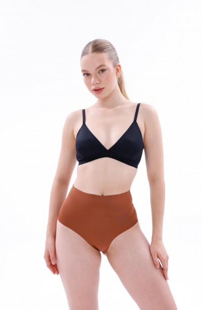 KAHVE MI EMAY 2704 Lazer Kesim Hayalet Külot