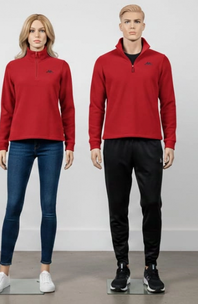 Kappa Yarım Fermuar Polar