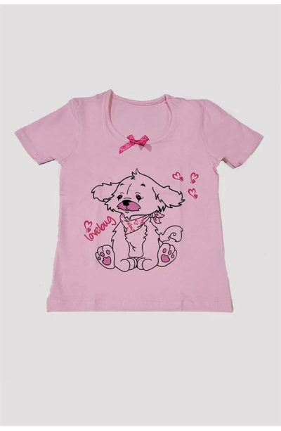 Kız Baskılı Pijama Takımı