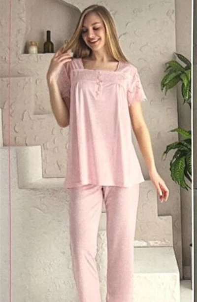 Limissi Kadın Kısa Kollu Pijama Takım 23403