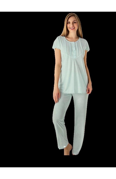 Limissi Kadın Pijama Takım 23404 Yeşil