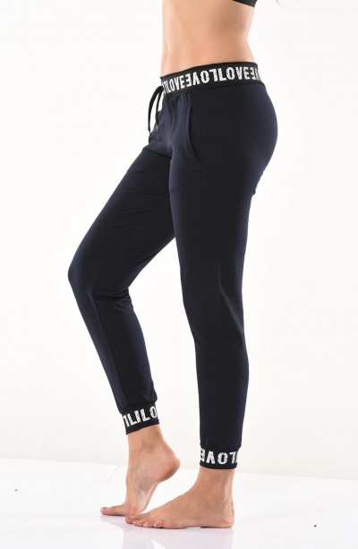 Love Baskılı Kadın Eşofman Altı 07