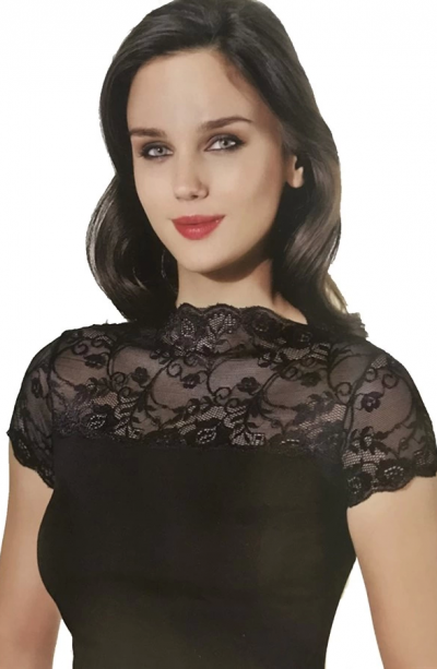 Şahinler Bayan Likralı Dantelli Atlet B624