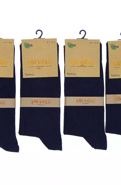 Savcıoğlu Bambu Erkek Çorap 12 Adet