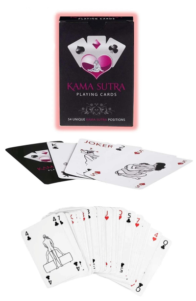 Sexi Görselli Oyun Kartı Kama Sutra 3 lü Tanga Külot Bileklik Beraber Setmodel BK1002