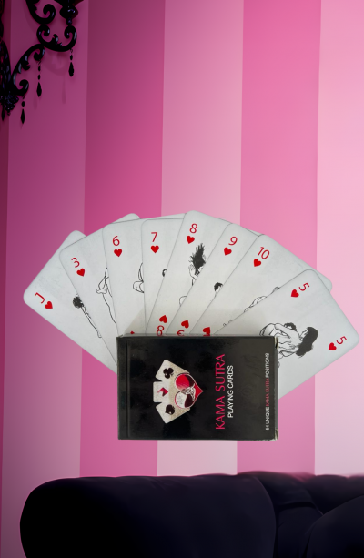 Sexi Görselli Oyun Kartı Kama Sutra Göz Bantlı Setmodel BK1025