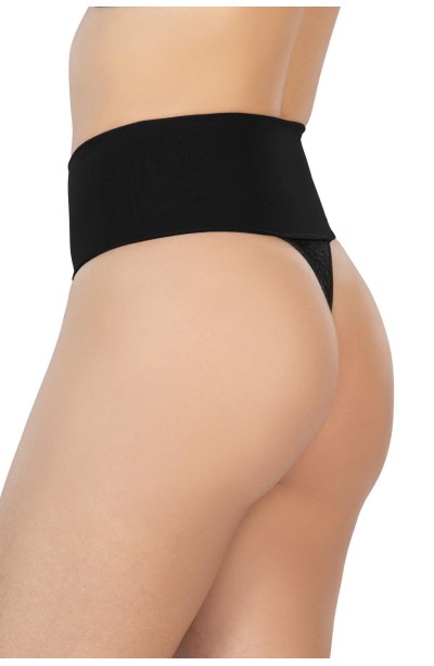 SİYAH MI 2048 Seamless Çift Renk String Korse