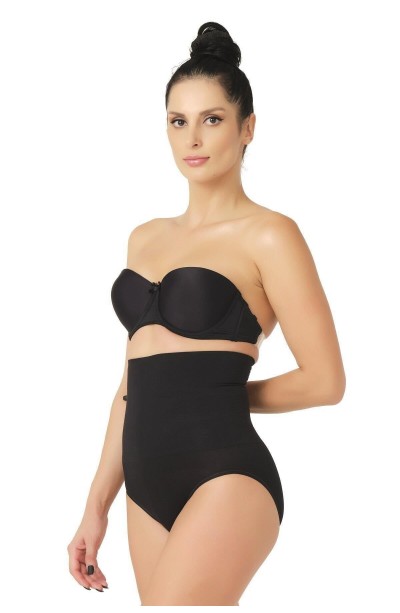 SİYAH MI Emay 2029 Masajlı Double Slip Korse