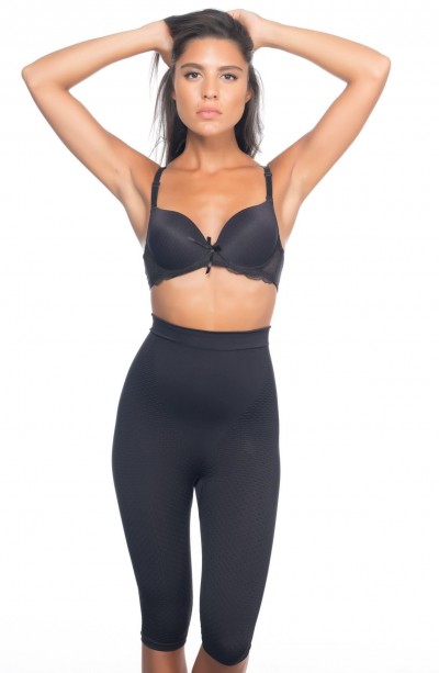 SİYAH MI Emay 2040 Anti Selülit Boxer Korse