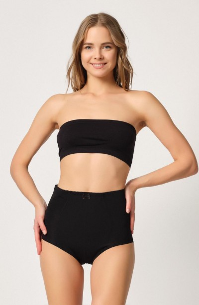 SİYAH MI Emay 2819 Slip Double Karın Toparlayıcı Lazer Korse