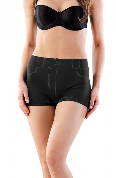 SİYAH MI Emay 3802 Soft Kot Boxer