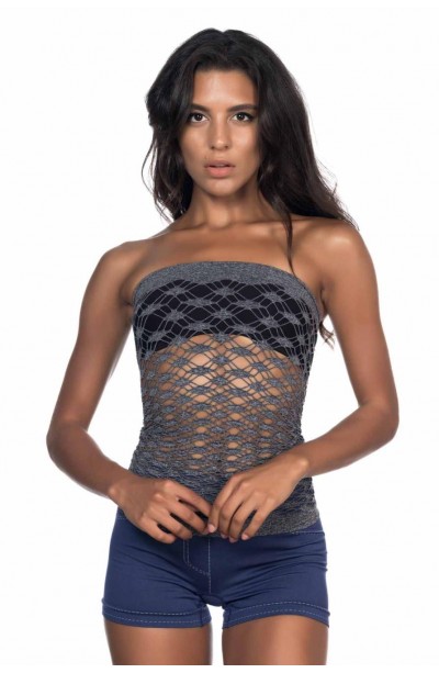 SİYAH MI Emay 5034 Fantazi Büstiyer Atlet Korse